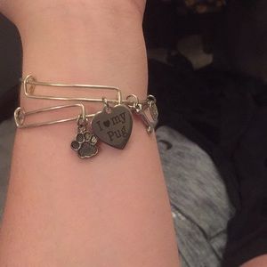 Pug Charm Bracelet
